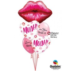 Bukiet 873 Smooch! Qualatex #16451 97182-2 25572-1 43766-1